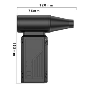 Nuovo violento Turbo palmare 130000 RPM ad alta velocità motore Brushless potente asciugacapelli fon rimozione polvere aria spolverino - Product Image 1
