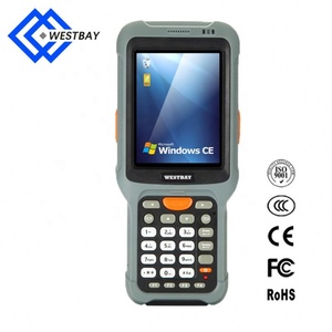 Westbay mesin Pos perangkat seluler Terminal CE 6.0 Windows pegangan tangan kolektor Data kasar Industrial PDA - Product Image 3
