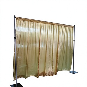 High Quality Pipe and Drape Frame Heavy Duty 10x10ft Wedding Arch <b>Backdrop</b> <b>Stands</b> Portable Pipe and Drape Kit - Product Image 1