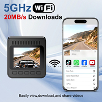 Caméra embarquée Goobsafe IMX675 avec écran IPS 2,0 pouces, 25MP, 4K avant + 1080P arrière, capteur G, WiFi, mode stationnement, angle de 180°