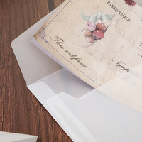 Papel Translúcido Personalizado, 100 Hojas A4, Papel Pergamino Blanco, Papel Transparente para Sellos Flash
