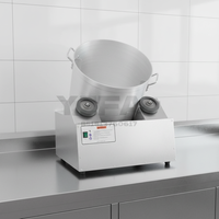 Nouvelle machine à popcorn électrique automatique haute capacité avec mélangeur et enrobeur pour aromatiser au cheddar et au caramel