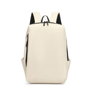 Unisex <b>Small</b> <b>Backpack</b> 13 Inches Solid Color Lightweight <b>Waterproof</b> For Leisure Travel With Interior Zipper Pocket - Product Image 3