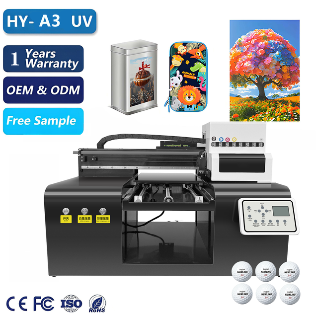 CE Certification 3040 Uv Dtf Printer A3 UV Printer Negative Pressure Small Business for UV DTF Sticker