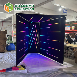 Cabina Fotografica Portatile Girevole a 360° per Fiere ed <span class=keywords><strong>Esposizioni</strong></span>, Personalizzabile, con Luci RGB per Matrimoni e Feste di Laurea - Product Image 5