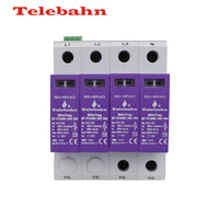 Parafoudre AC 4P T2 385V 40-80kA 8/20μs, parafoudre basse tension pour système TN-S/TNC-S