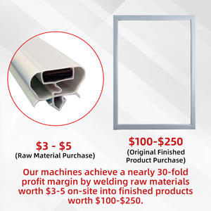 Kühlschrank tür dichtung schweiß maschine PVC-Dichtung schweiß gerät Magnetische Gummi dichtung slöt maschine - Product Image 2