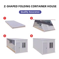 Pack plat modulaire préfabriqué 20 pieds 10 pieds 40 pieds Maisons préfabriquées pliables Module de vie pliant moderne Maisons en conteneur pour la maison
