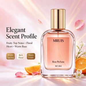 Parfum à la rose MRUIS, parfum longue tenue avec essence de rose naturelle, pour le quotidien, les rendez-vous, les soirées, les fêtes, eau de parfum pour femmes ODM - Product Image 4