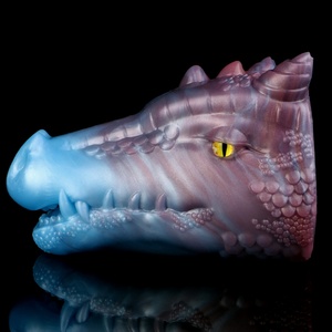 Masturbador Masculino de un Solo Canal Estilo Dragón, Copa de Fantasía Realista con Diseño Animal, 2 Opciones de Color - Product Image 2