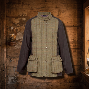 100% Browned-Tweed Outdoor Winter-Warm Breathable OEM Custom Windbreaker Hunting Polar-Fleece Hunting Jackets - Product Image 3