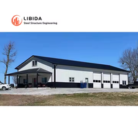 Structure en poutre H Q355B résistante à la pression et à l'usure - Approuvée CWB pour les installations de stockage de moules, bâtiments métalliques préfabriqués