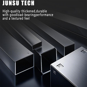 Customized Solution Modern Electric Automatic Aluminum Alloy Black Tempered Glass Overhead Garage Fire Prevention for Entry - Product Image 4