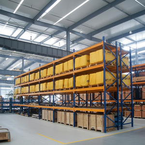 מדפי אחסון כבדים ללא ברגים, מערכת אחסון משטחים כבדה, מדפי משטחים, מערכת אחסון משטחים למחסן, אחסון במחסן - Product Image 2