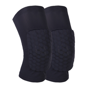 Genouillères de protection anti-collision en nid d'abeille pour volley-ball et basketball, respirantes, antidérapantes et compressives - Product Image 2