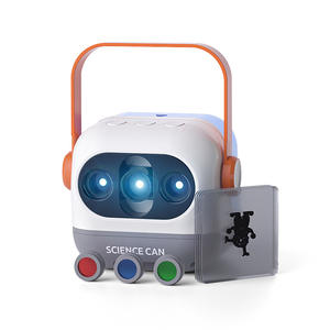 Boîte magique de science optique STEM avec effet d'ombre et de lumière, jouet éducatif pour enfants, ensemble cadeau alimenté par piles, design de dessin animé - Product Image 2