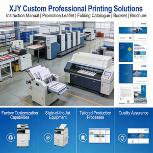 Brochures d'instructions pour produits de peinture à couverture rigide XJY, manuels d'utilisation, brochures de service, livres d'instructions, livrets/manuellets imprimés - Product Image 5
