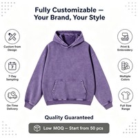 ARTIE Vêtements pour Hommes |   Sweat à capuche épais 420g, style rétro, teinture batik, effet vieilli, poche unie, coupe ample, design délavé, nouveau style, tendance