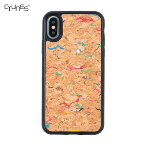 En blanco Natural de Real de madera de la cereza de madera móvil protectora del teléfono celular casos para iPhone Xs X Xr - Product Image 2