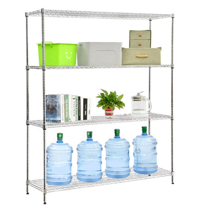 Çok fonksiyonlu paslanmaz çelik devirme raf mal ekran süpermarket fırın odası oturma odası ağır raf - Product Image 4