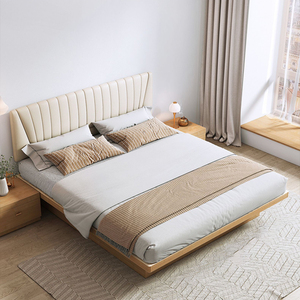 Moren-Marco de cama con cubierta, tamaño personalizado, doble reina, KingSheeshame, cama de plataforma - Product Image 2