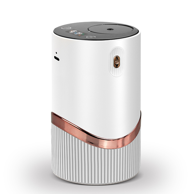 USB Portable Mini Electric Aromatherapy Diffuser for Car & Home Office Use Waterless Essential Oil Capacity 5-20ml