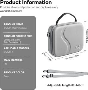 Túi đựng STARTRC Osmo Mobile 8, túi đeo vai bằng chất liệu PU di động dành cho phụ kiện Dji OM 7 Pro/7 OM8 - Product Image 6