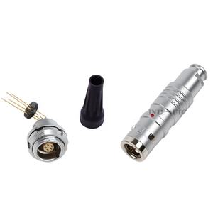 Fgg Eeg 90 ° Elleboogcontact Aanpasbare Stanexco Audio & Video-Adapter Met Gold Plating Ronde Push Pull Metal Shell K-Serie - Product Image 1