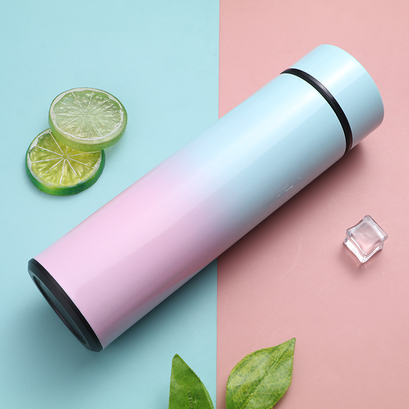 Blue and pink