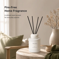 Diffuseur de parfum à roseaux LOLOTA, aromathérapie sans feu, fabrication sur mesure ODM OEM, céramique, entièrement naturel, végétalien, huiles essentielles, cadeau aromatique