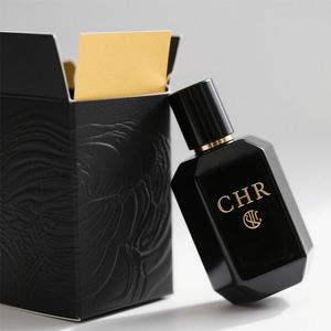 Bottiglia di profumo di vetro del collettore con lo spruzzo della pompa 30ml 50ml 100ml in scatola regalo - Product Image 3