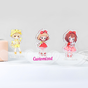 OEM ODM Customized Transparent PVC Wave Bracket Toy Fun New Design Plastic Crafts Bulk Wholesale From China Factory