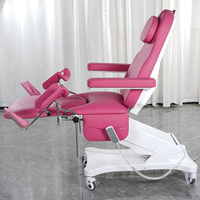 2025 Table d'examen de meubles d'hôpital en acier inoxydable confortable lit de livraison lit esthétique médical table de gynécologie