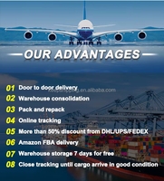 UPS Livraison rapide DHL DAP Meilleur service international Air Express Chine Arabie Saoudite Fedex LCL Transport LCL + Express