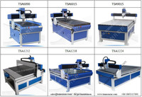 Máquina CNC Router TSA6015 con Tanque de Agua, Cortadora Fácil de Operar, Máquina para Trabajar Madera de 3 Ejes con Motor de Husillo de 2.2kW