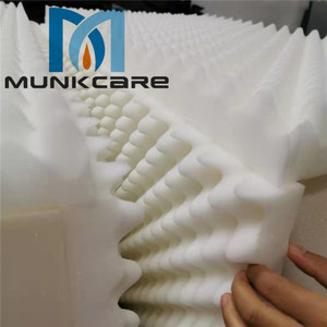 Egg Shape Sponge Seat <b>Cushion</b> 30D PU Foam Pure White Mattress Foam For Chair Sofa <b>Padding</b> - Product Image 2