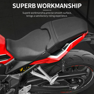 XXUN Selle de moto avant modifiée pour <span class=keywords><strong>Honda</strong></span> CB650R CBR650R <span class=keywords><strong>2019</strong></span> 2020 2021 2022 2023 - Product Image 4