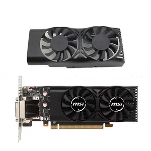 Ventilateur de refroidissement pour carte graphique <span class=keywords><strong>MSI</strong></span> Geforce GTX <span class=keywords><strong>750</strong></span> <span class=keywords><strong>Ti</strong></span> 2Go LP XY-D05510S 0.28A 2Pin GTX750 <span class=keywords><strong>Ti</strong></span> - Product Image 1