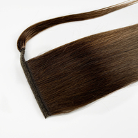 Extensions de cheveux humains Remy multicolores, queue de cheval tendance, couleur personnalisée, qualité professionnelle