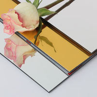 Paneles de material compuesto de aluminio Pe Pvdf 3mm 4mm 5mm Acp Sheet Acm Mirror Alucobond