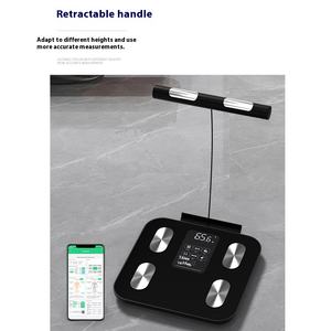 Smart 8 Balance de poids corporel personnelle électrique Capacité de 180kg IMC numérique Balance de salle de bain ITO Caractéristique Motif solide - Product Image 4