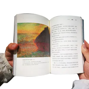 Cheap A5 Custom Full Color Novel Reading Books Paper Printing Service Books on 4 Colour Offset Printing Gold Print Art Paper