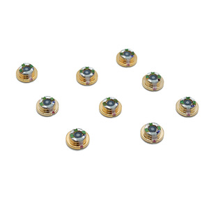 Unidad de Altavoz con Forma de Bolígrafo Chapada en Oro de 10 mm, Accesorio de Auriculares de Alta Fidelidad, Componente de Audio para DIY - Product Image 3
