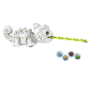 Juguete Robótico Camaleón a Control Remoto 777-618 con Luces LED Multicolores y Acción de Atrapar Insectos, Robot Camaleón Hambriento, Juguete de Mascota - Product Image 4