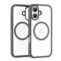 Étui de téléphone personnalisable Soonleader hybride transparent, antichoc, fin, magnétique, en TPU+PC pour 17