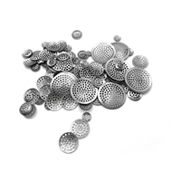 10 12.7 18 mm rond perforé Style filtre disque fumer tuyau écrans tabac fumer passoire feuille