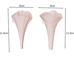 <span class=keywords><strong>Imbuto</strong></span> Pieghevole in Silicone <span class=keywords><strong>a</strong></span> Forma di Fiore, Ecologico, Resistente alle Alte Temperature, Sicuro per Alimenti, con Apertura Extra Larga e Antigoccia - Product Image 4