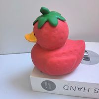 Jumbo Ananas Eend Bloemige Vulling Knijp Speelgoed Cartoon Dieren Fruit TPR Stress Verlichtend Fidget Speelgoed Kinderen Decompressie Speelgoed