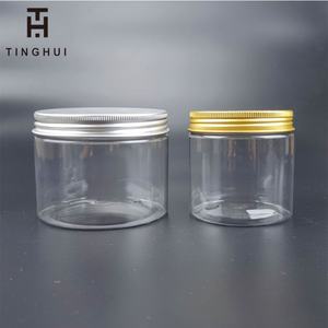 High Quality 50ml-1000ml Clear Plastic PET Storage Dry <b>Food</b> Pots Cosmetic Containers Plastic <b>Jars</b> with Lids - Product Image 5