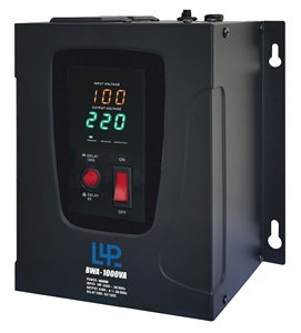 <span class=keywords><strong>KEBO</strong></span> BWA 1000VA Regulador de voltaje automático monofásico Negro Montado en la pared Pantalla LED integral AC Corriente Material de cobre - Product Image 1